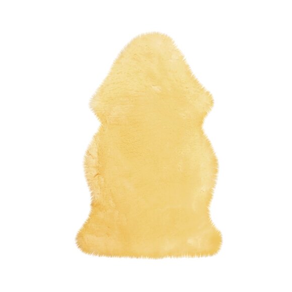 Natural Infant Cozy Baby Lambskin Single Rug1-PieceCornsilk cream2'x3'
